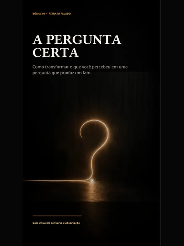 Capa do bônus A Pergunta Certa