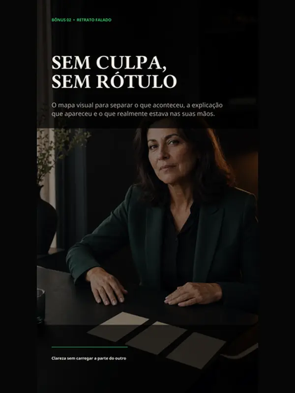 Capa do bônus Sem Culpa, Sem Rótulo